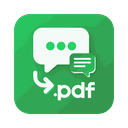 Chat to PDF app icon