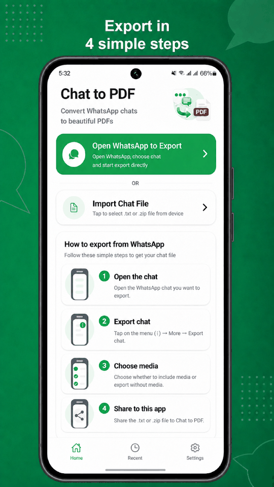 Chat to PDF screenshot 4