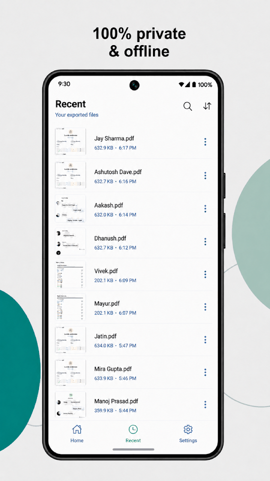 Chat to PDF screenshot 5