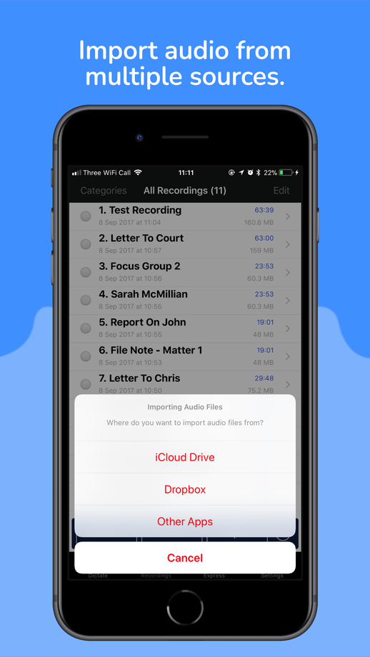 Dictate2us screenshot 4