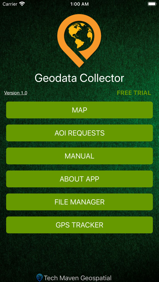 Geo Data Collector screenshot 1