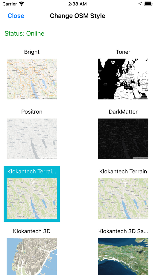 GeoNames Map Explorer screenshot 3