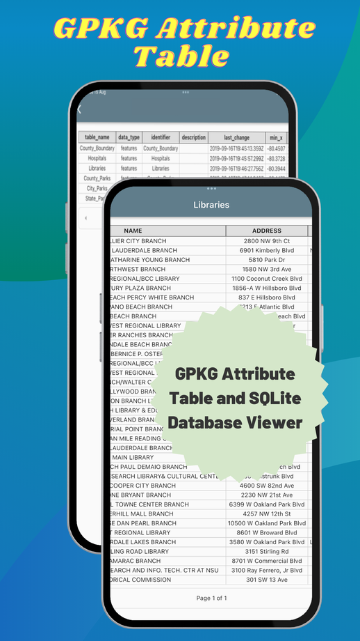 Map Data Explorer screenshot 3
