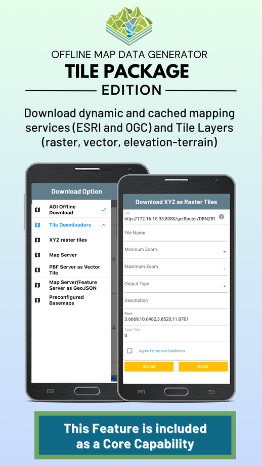 Map Data Generator TilePackage screenshot 1