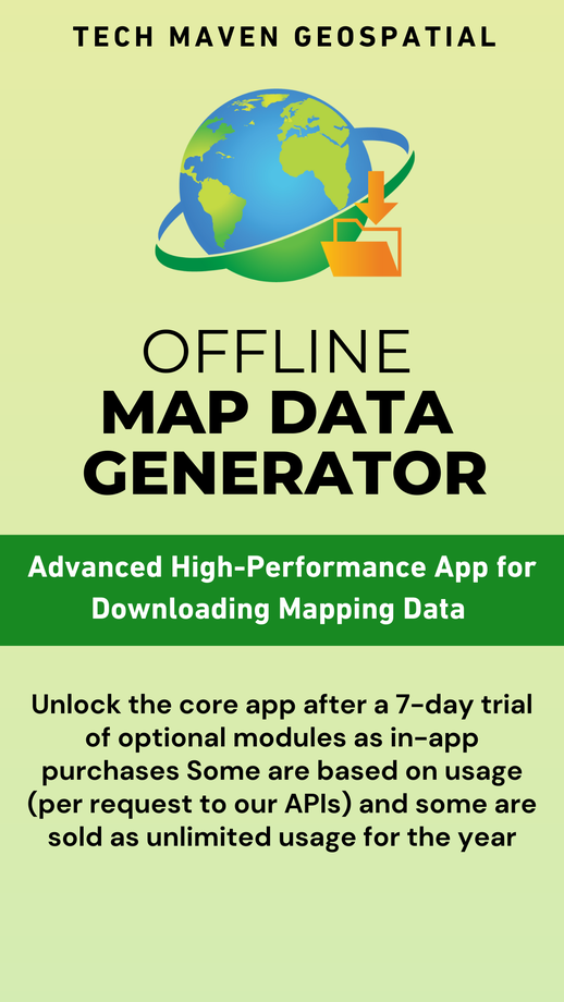 Offline Map Data Generator screenshot 1