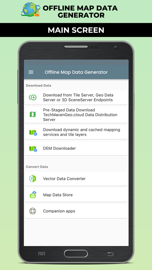 Offline Map Data Generator screenshot 2