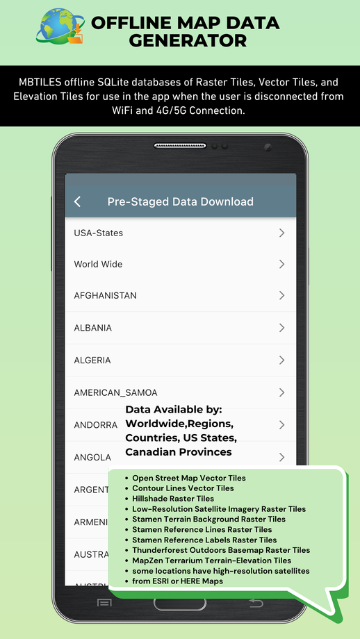 Offline Map Data Generator screenshot 5